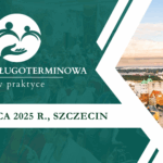 plakat konferencji, w tle panorama miasta