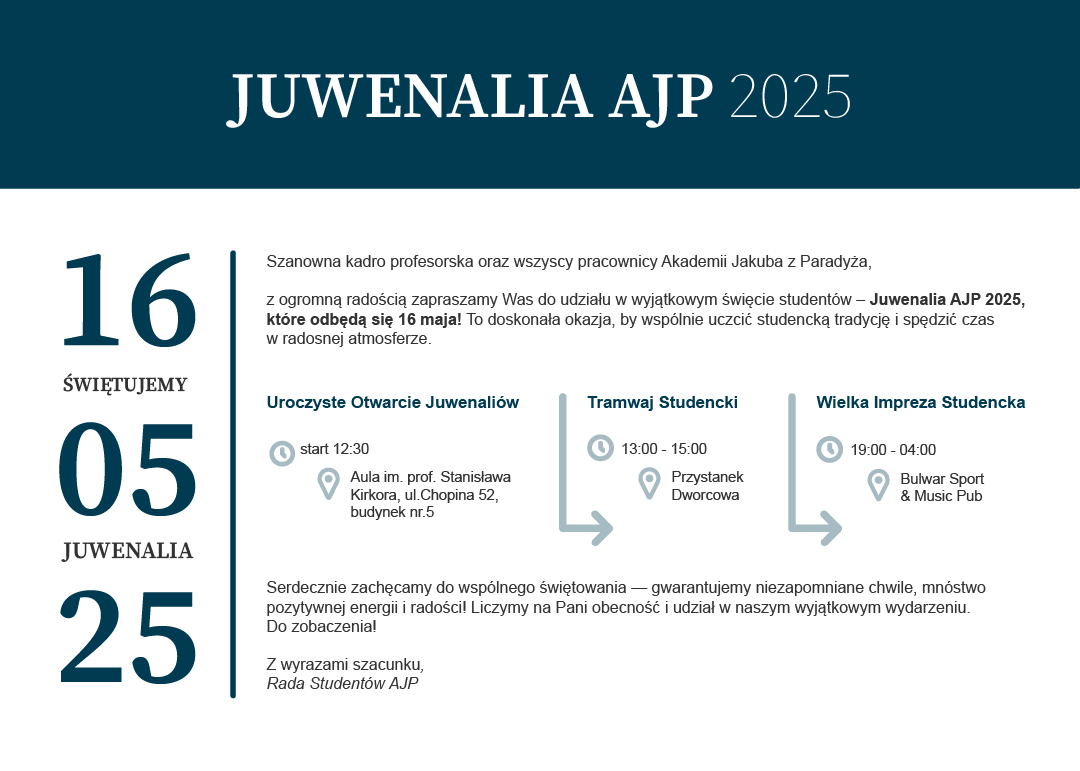 Juwenalia AJP 2025