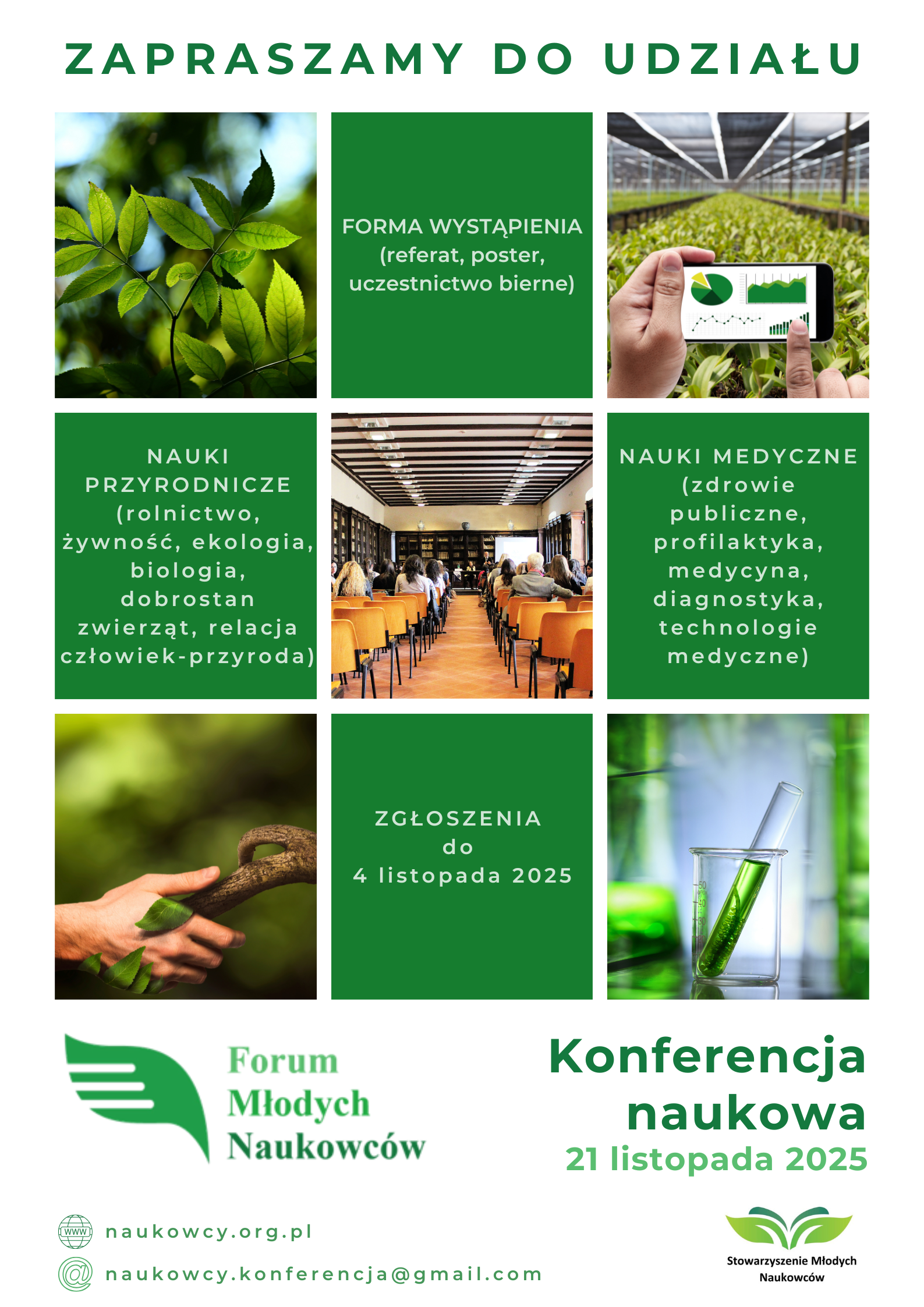XII Forum Młodych Naukowców „Nauki przyrodnicze i medyczne”